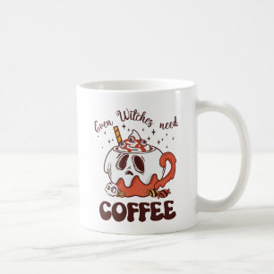 Caneca De Café Até Bruxas Precisam De Café