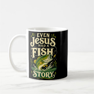 Caneca De Café Até Jesus Tinha Um Humor de Peixe