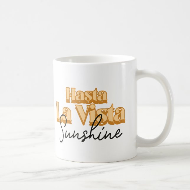 Caneca De Café Até Logo Sunshine (Direita)