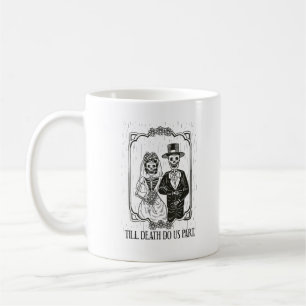Caneca De Café Até que a morte nos faça parte do Casal de casamen