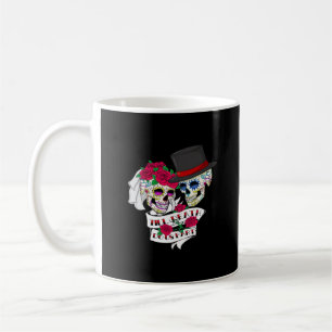 Caneca De Café Até que a morte nos faça parte do crânio