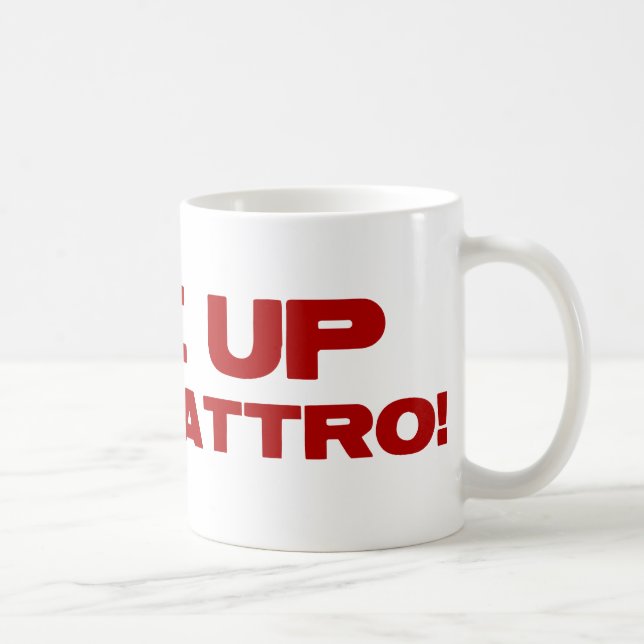 Caneca De Café Ateie fogo acima ao Quattro (Direita)