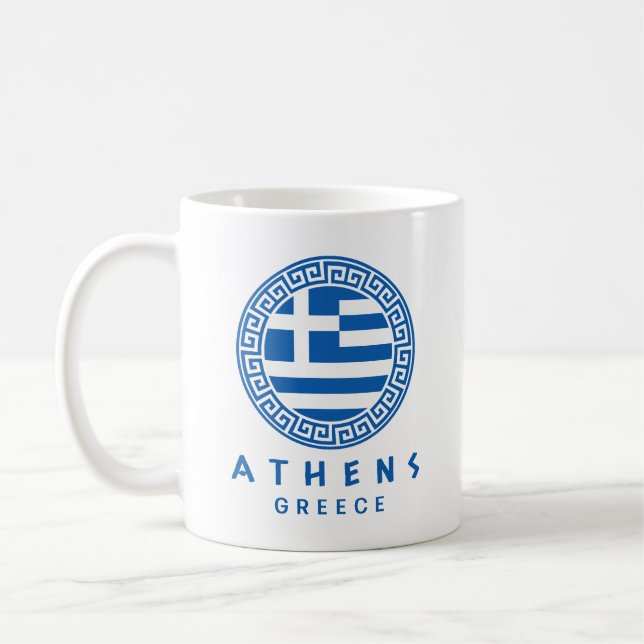 Caneca De Café Atenas, Grécia (Esquerda)