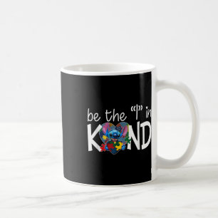 Caneca De Café Atenção ao Autismo de Enfrentamento do Coração Esc