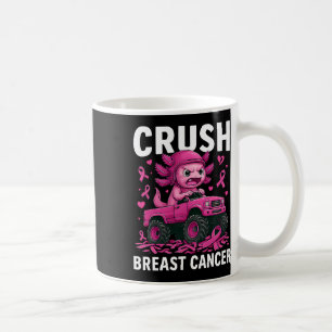 Caneca De Café Atenção ao Cancer de Esmagamento Axolotl Truck Tod