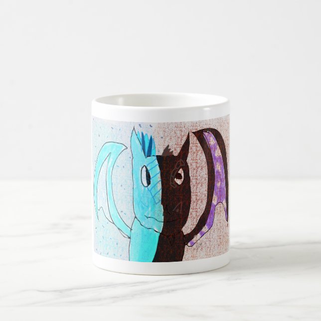 Caneca De Café Atenção ao mãe! (Centro)