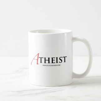 Caneca De Café Ateu (escarlate de letra)