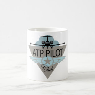Caneca De Café ATF Pilot Club