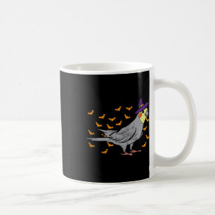 Caneca De Café Atiel Bird Witch Hat Halloween Gift