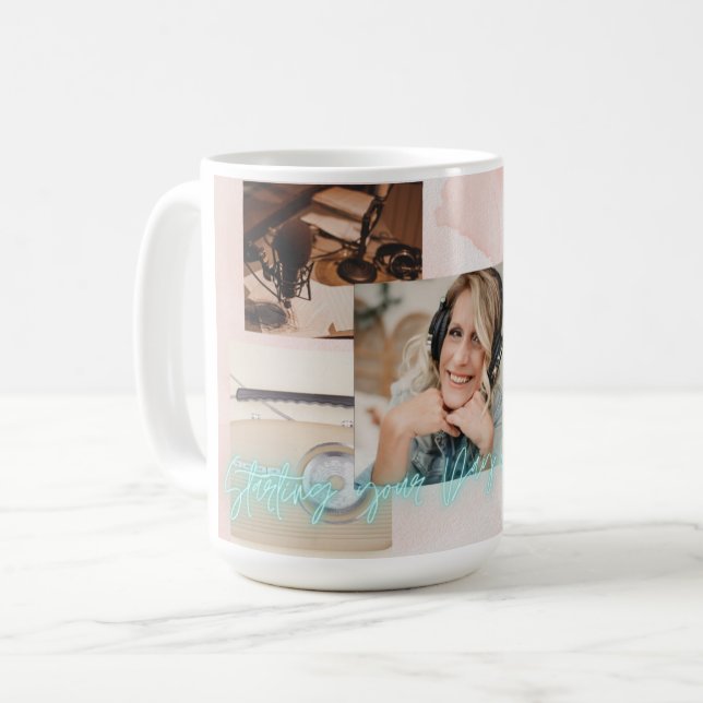 Caneca De Café Atinge 105,5 m a começar o dia com Tracy K (Frente Esquerda)