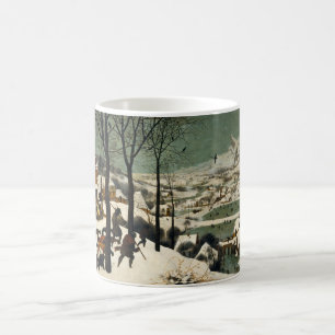 Caneca De Café Atira os Caçadores do Pieter de Neve Bruegel