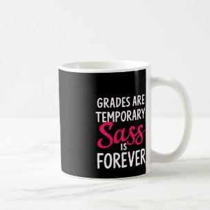 Caneca De Café Atitude do aluno de volta à escola As notas não sã