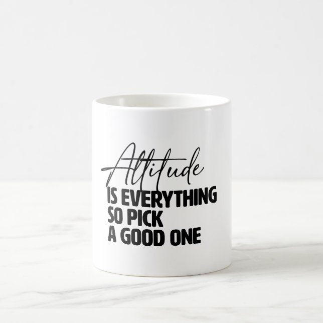 Caneca De Café Atitude é tudo tão escolher um bom (Centro)