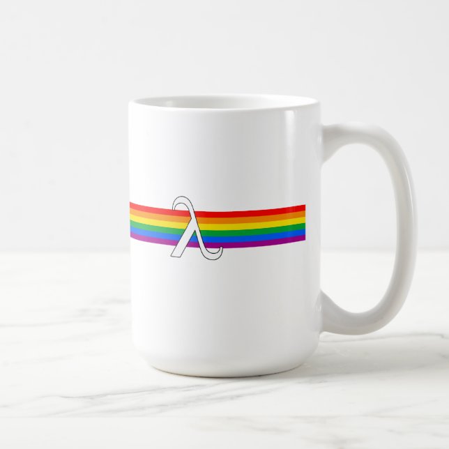 Caneca De Café Ativismo do Orgulho Gay (Direita)