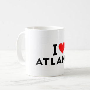 Caneca De Café Atlanta Estados Unidos América EUA cidade do coraç