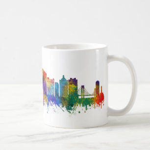 Caneca De Café Atlantic City New Jersey Skyline