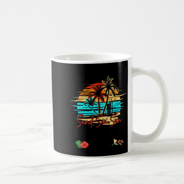 Caneca De Café Atlantis Bahamas 2026 Vacation Beach Matching Fami (Direita)