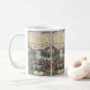 Caneca De Café Atlas Coelestis por Doppelmaier, Astronomia Antiga