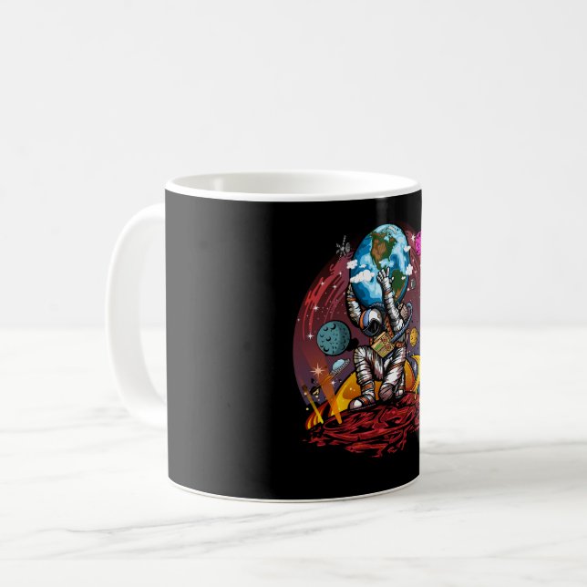 Caneca De Café Atlas Space Man (Frente Esquerda)