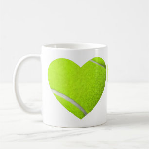 Caneca De Café atleta de esportes tênis de amor