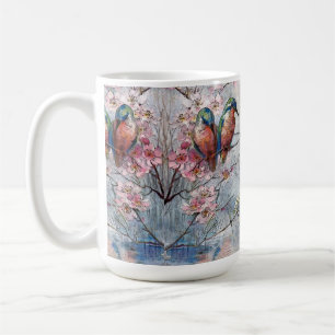 Caneca De Café Atletas e Flores bonito Pintados