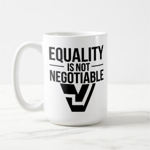 Caneca De Café Ato sobre o Clima, não apenas palavras