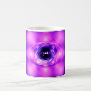 Caneca De Café Atomo brilhante púrpura