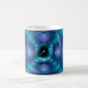 Caneca De Café Atomo de fiação azul