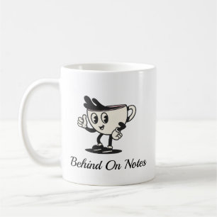Caneca de café Atrasado nas Notas, café de Terapeu
