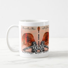 Caneca De Café "Através do Abismo dos Olhos" Merch