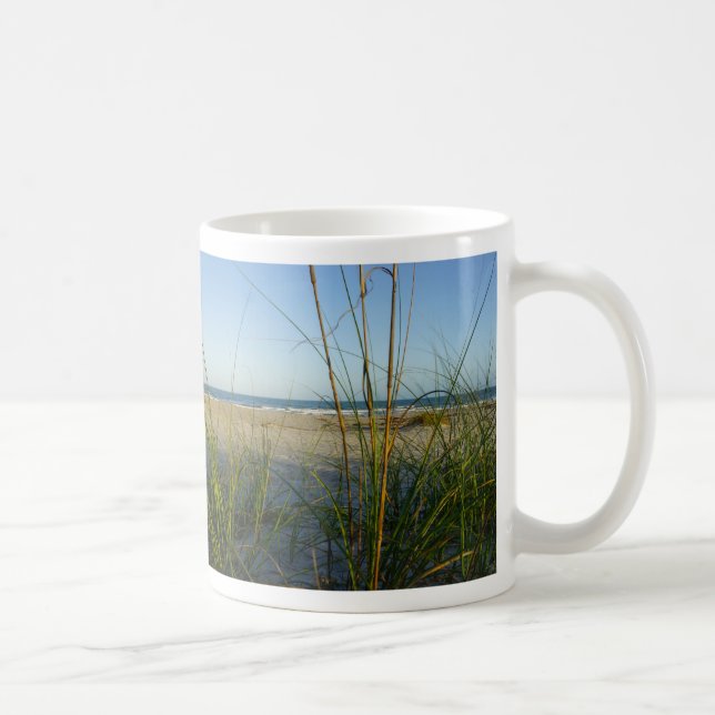 Caneca De Café Através Do Mar De Oats Coffee Mug (Direita)