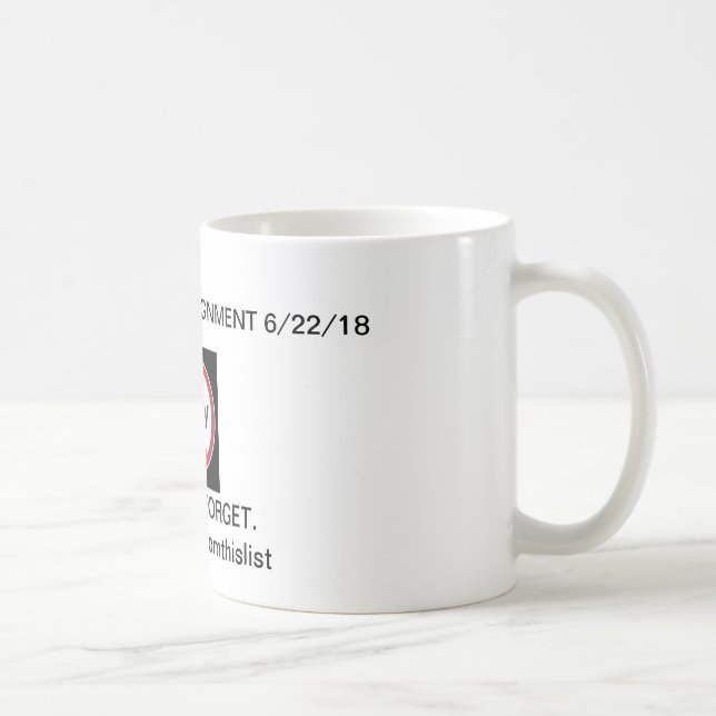 CANECA DE CAFÉ ATRIBUIÇÃO DIÁRIA REVISADA 2018 (Direita)