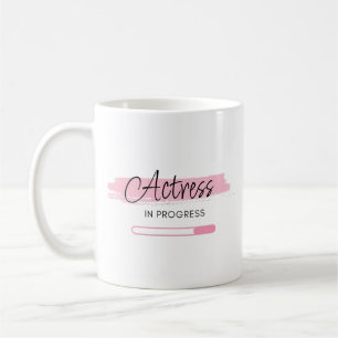 Caneca De Café Atriz em andamento - Personalizado