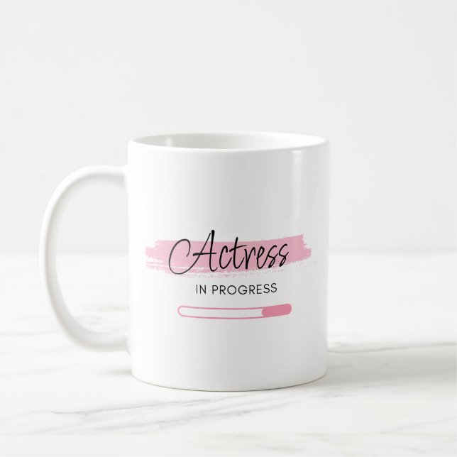 Caneca De Café Atriz em andamento - Personalizado (Esquerda)