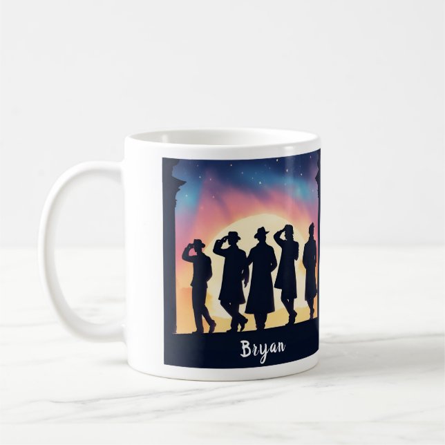 Caneca De Café Atriz Personalizada de Atores do Teatro de Café/Te (Esquerda)