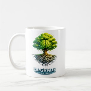 Caneca De Café Atualize o Design da Sua Mente