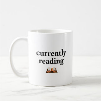 Caneca De Café Atualmente Lendo
