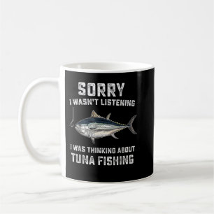 Caneca De Café Atum Engraçado Pesca Presente Atum Musky Humor Fis