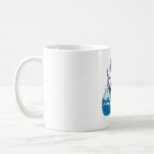 Caneca De Café Atum Sushi na Onda