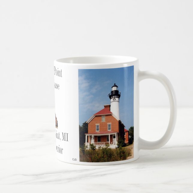 Caneca De Café Au Sable Lighthouse (Direita)