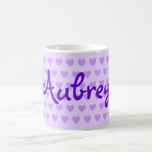 Caneca De Café Aubrey no roxo