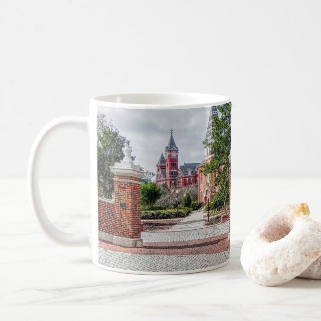 Caneca De Café Auburn Alabama Coffee Mug (Com Donut)