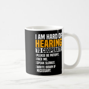 Caneca De Café Audição de Sensibilização