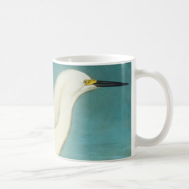 Caneca De Café Áudio: Egret (Direita)