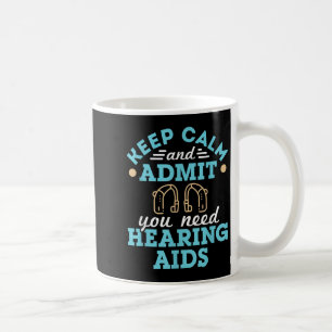 Caneca De Café Audiologista Funcionarios de Esquadrão Engraçado A