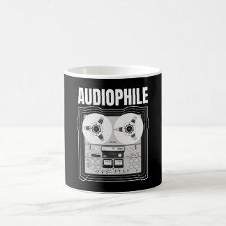 Caneca De Café Audiophile Tape Recorder Tape Recorder