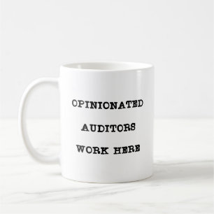 Caneca De Café Auditor Divertido