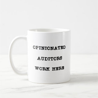 Caneca De Café Auditor Divertido