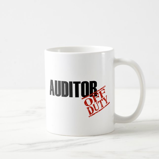 Caneca De Café Auditor fora de serviço (Direita)