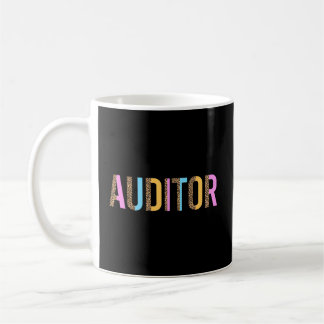 Caneca De Café Auditor Leopard Audit Auditor